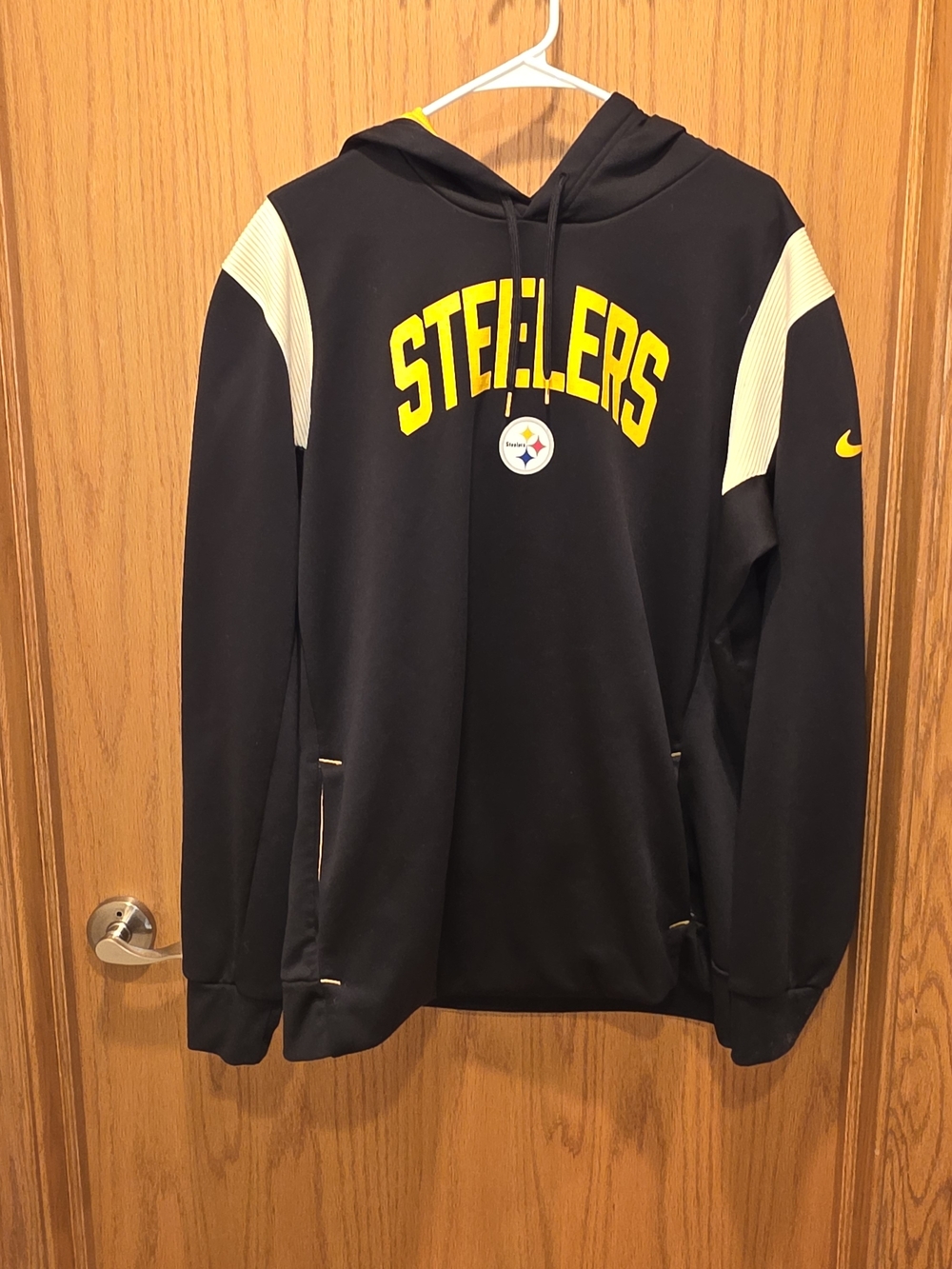Pittsburgh Steelers Men's Black & Yellow Pullover Hoodie